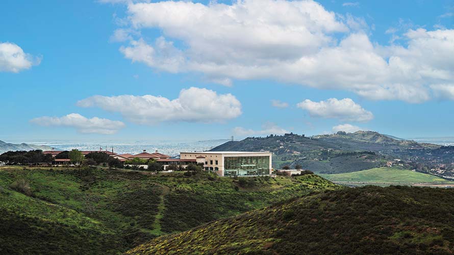 SWEEPING VIEWS from the Ronald Reagan Presidential Library and Museum